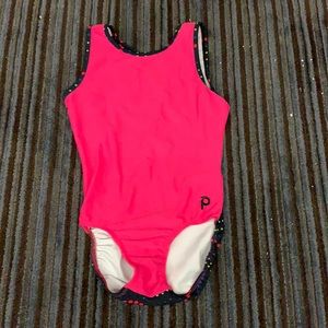Plum practice wear leotard am